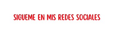 Sigueme en mis redes sociales